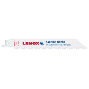150x20x1.3mm 6565RCT Lenox Carbide Tip Reciprocating Saw Blade - Pack of 1